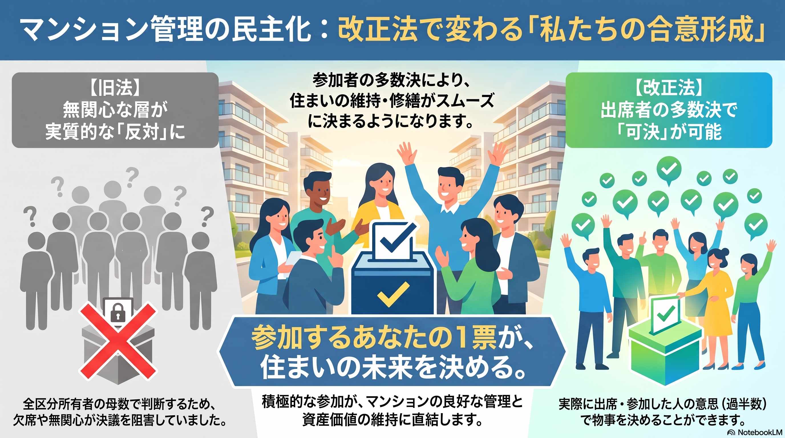 マンション管理改正法の解説
